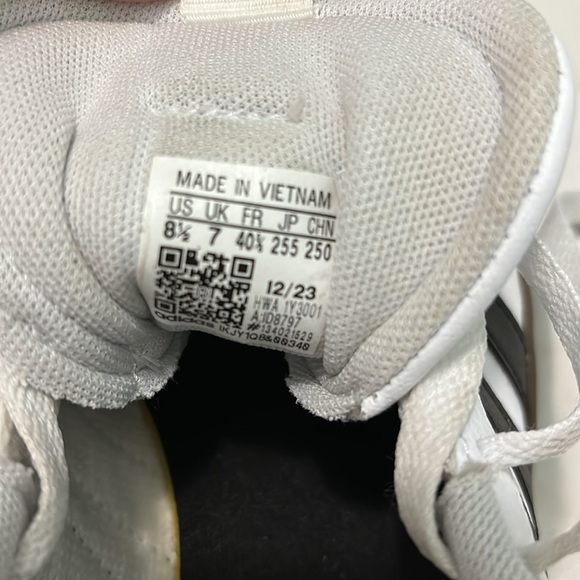 adidas White and Black Athletic Shoes - Picture 15 of 15